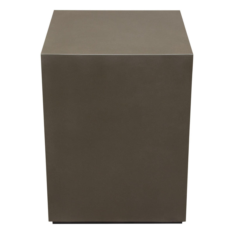 Montage Square Natural Cement End Table by Diamond Sofa - Furniture City (CA)l