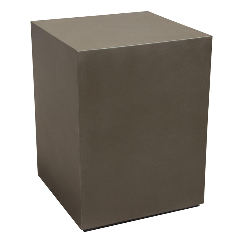 Montage Square Natural Cement End Table by Diamond Sofa - Furniture City (CA)l