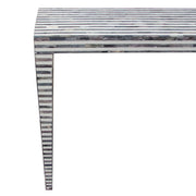 Mosaic Console Table w/ Bone Inlay in Linear Pattern by Diamond Sofa - Furniture City (CA)l
