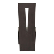 Motion 2-Pack Solid Mango Wood Dining Chair in Smoke Grey Finish w/ Silver Metal Inlay by Diamond Sofa - Furniture City (CA)l