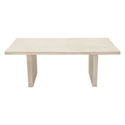 Sonoma 80" Solid Mango Wood Dining Table in Light Natural Grey Wash Finish by Diamond Sofa - Furniture City (CA)l