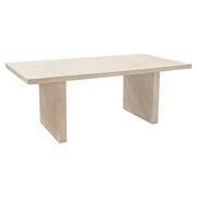 Sonoma 80" Solid Mango Wood Dining Table in Light Natural Grey Wash Finish by Diamond Sofa - Furniture City (CA)l