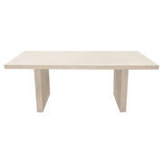 Sonoma 80" Solid Mango Wood Dining Table in Light Natural Grey Wash Finish by Diamond Sofa - Furniture City (CA)l