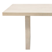 Sonoma 110" Solid Mango Wood Dining Table in Light Natural Grey Wash Finish by Diamond Sofa - Furniture City (CA)l