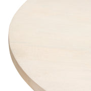 Solano 51" Round Solid Mango Wood Dining Table in Light Natural Grey Wash Finish by Diamond Sofa - Furniture City (CA)l