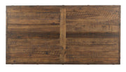 Flexsteel Carpenter Rectangular Coffee Table in Rustic Brown - Furniture City (CA)l