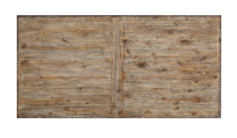 Flexsteel Carpenter Rectangular Coffee Table in Rustic Gray - Furniture City (CA)l