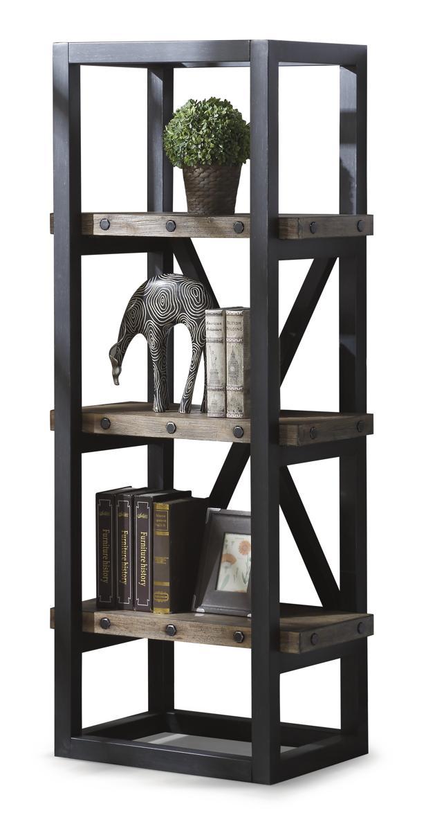 Flexsteel Carpenter Side Pier in Rustic Gray - Furniture City (CA)l