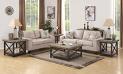 Flexsteel Carpenter Square Cocktail Table in Rustic Gray - Furniture City (CA)l