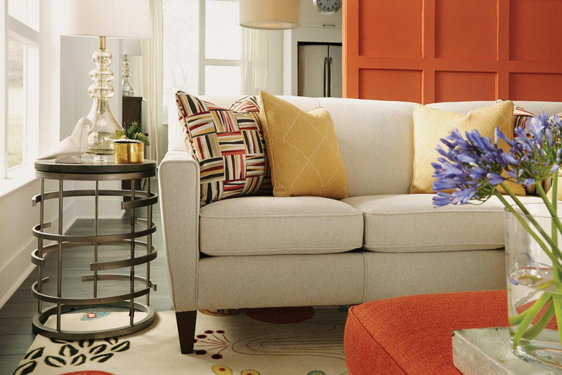 Flexsteel Halo Chairside Table in Silver - Furniture City (CA)l