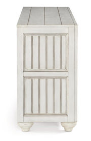 Flexsteel Harmony Entertainment Base in White - Furniture City (CA)l