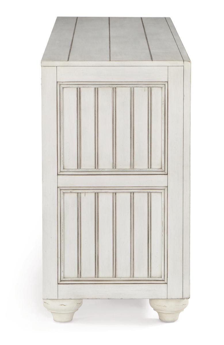Flexsteel Harmony Entertainment Base in White - Furniture City (CA)l