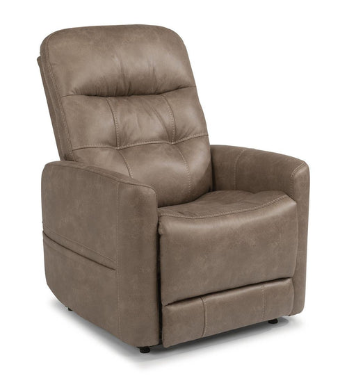 Flexsteel Kenner Power Lift Recliner with Power Headrest and Lumbar image