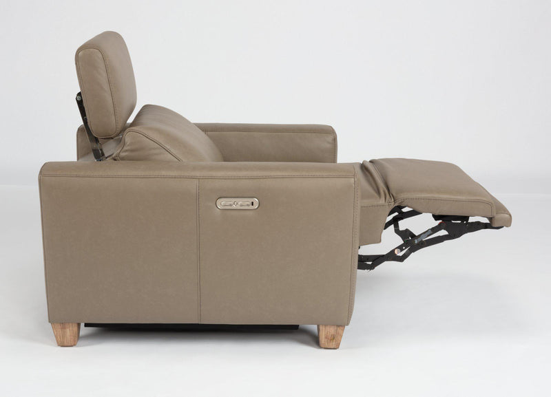 Flexsteel Latitudes Astra Leather Power Recliner w/Power Headrest - Furniture City (CA)l