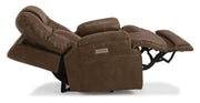 Flexsteel Marley Power Recliner with Power Headrest and Lumbar - Furniture City (CA)l