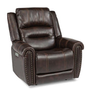 Flexsteel Oscar Power Lift Recliner with Power Headrest and Lumbar - Furniture City (CA)l