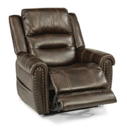 Flexsteel Oscar Power Lift Recliner with Power Headrest and Lumbar - Furniture City (CA)l