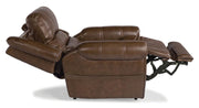 Flexsteel Oscar Power Lift Recliner with Power Headrest and Lumbar - Furniture City (CA)l