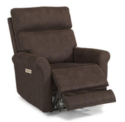 Flexsteel Owen Power Recliner with Power Headrest and Lumbar - Furniture City (CA)l