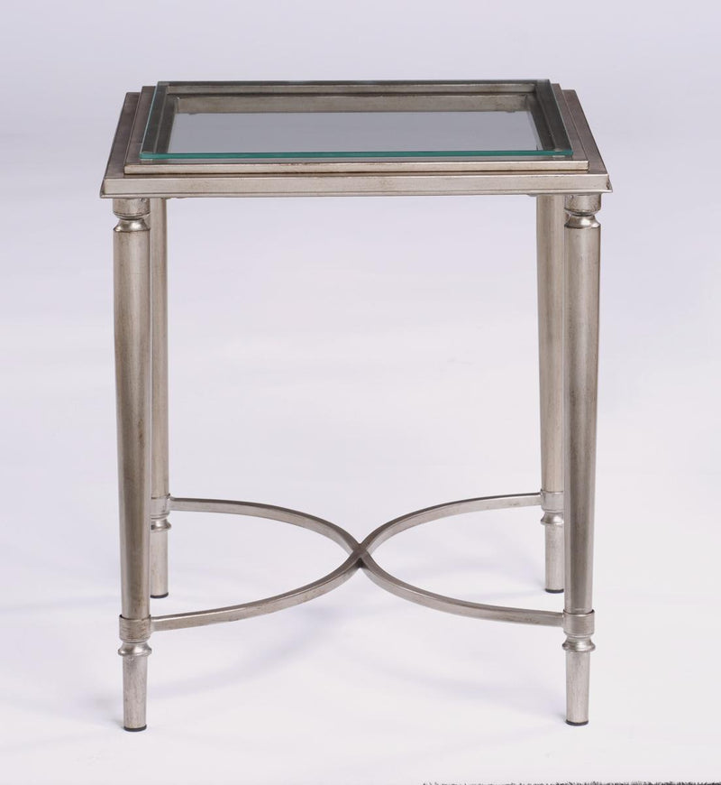 Flexsteel Piper Chairside Table in Gray - Furniture City (CA)l