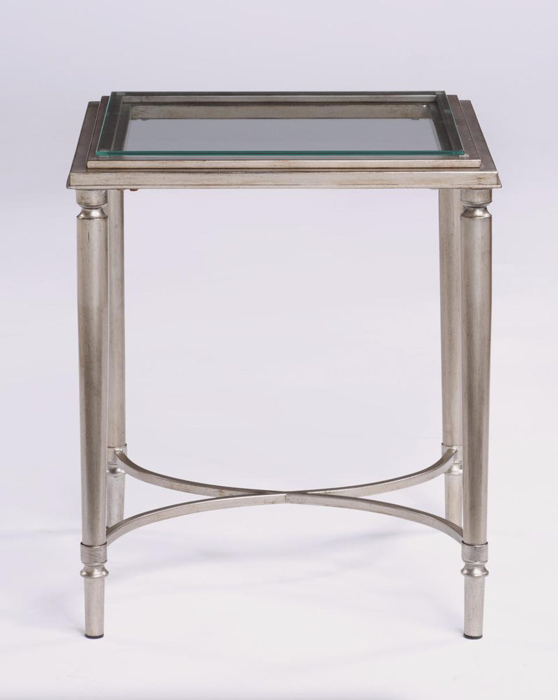 Flexsteel Piper Chairside Table in Gray - Furniture City (CA)l