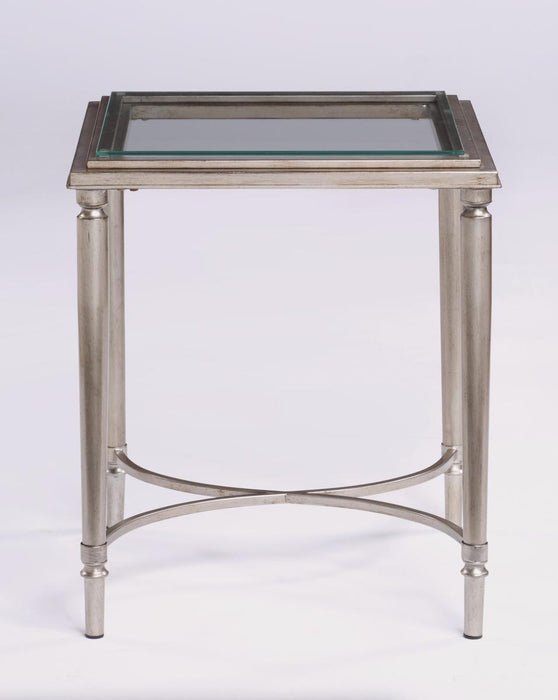 Flexsteel Piper Chairside Table in Gray