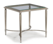 Flexsteel Piper Lamp Table in Gray - Furniture City (CA)l