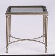 Flexsteel Piper Lamp Table in Gray - Furniture City (CA)l