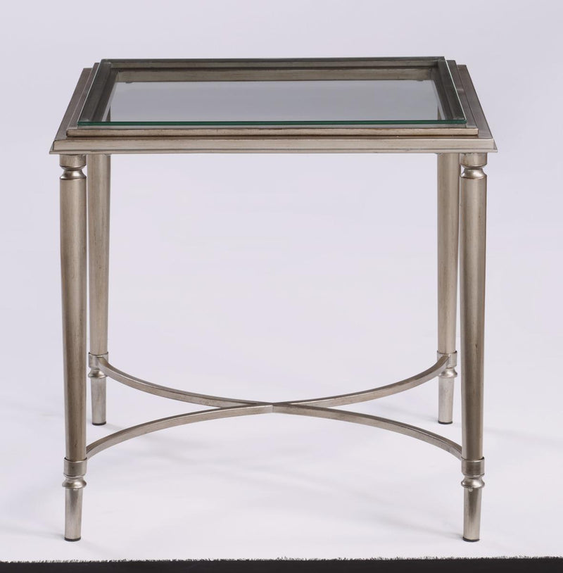Flexsteel Piper Lamp Table in Gray - Furniture City (CA)l