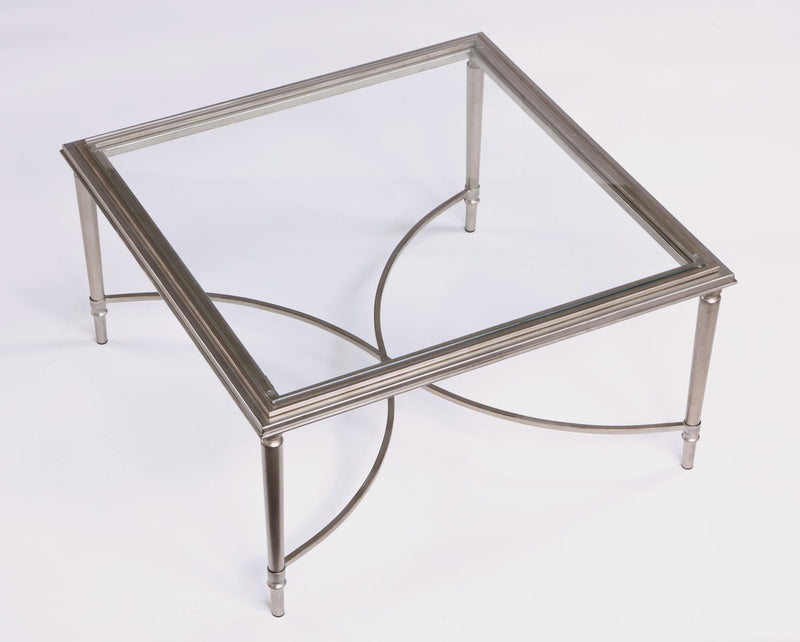 Flexsteel Piper Square Coffee Table in Gray - Furniture City (CA)l