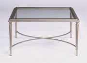 Flexsteel Piper Square Coffee Table in Gray - Furniture City (CA)l
