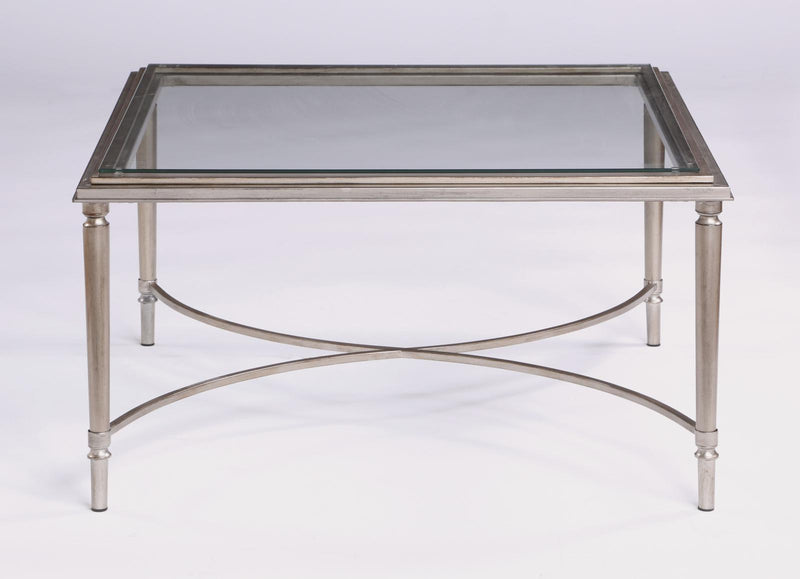 Flexsteel Piper Square Coffee Table in Gray - Furniture City (CA)l