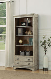 Flexsteel Plymouth File Bookcase in Two-Tone - Furniture City (CA)l