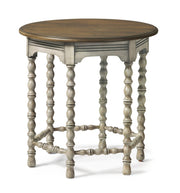 Flexsteel Plymouth Lamp Table in Two-Tone - Furniture City (CA)l