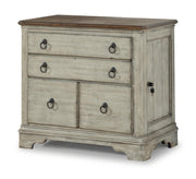 Flexsteel Plymouth Lateral File Cabinet in Two-Tone - Furniture City (CA)l
