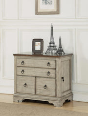 Flexsteel Plymouth Lateral File Cabinet in Two-Tone - Furniture City (CA)l