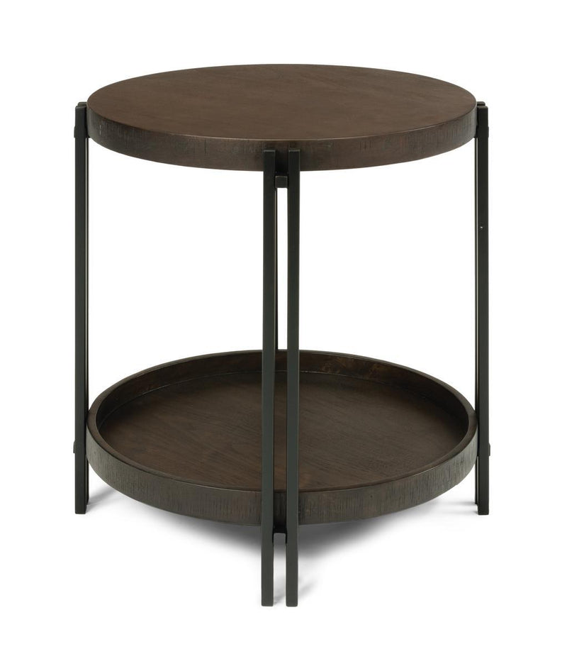 Flexsteel Prairie Round Lamp Table - Furniture City (CA)l