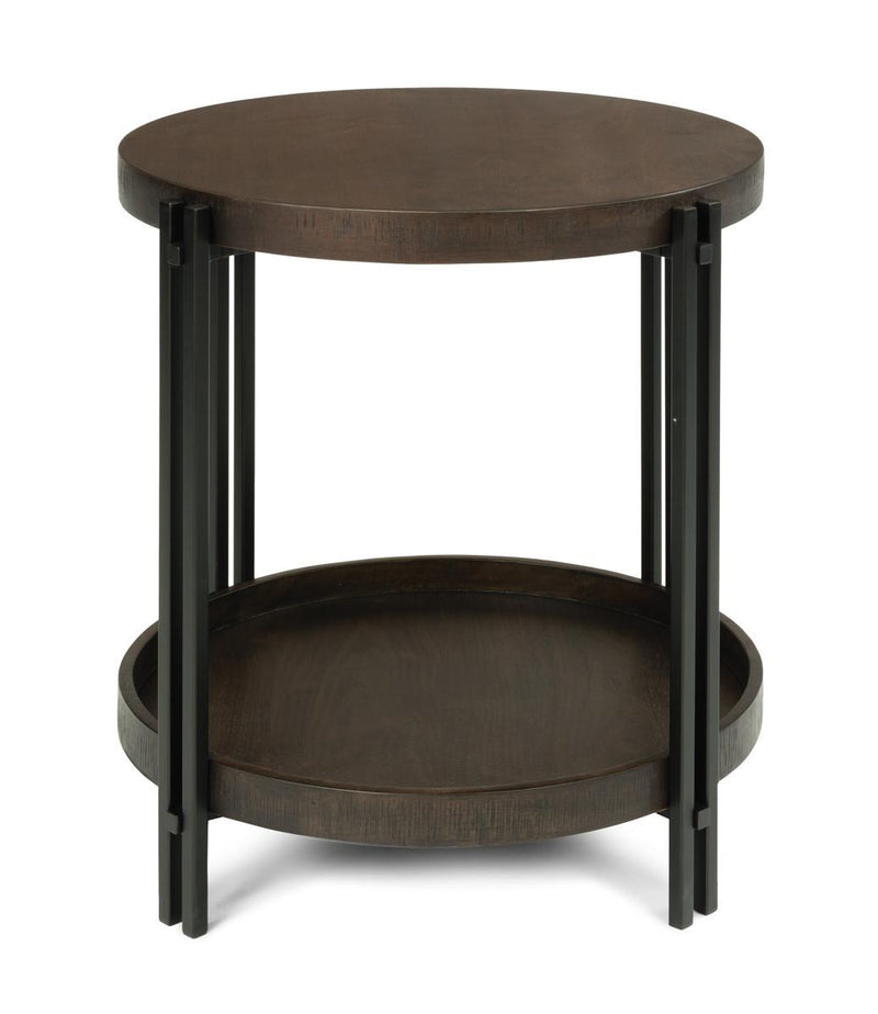 Flexsteel Prairie Round Lamp Table - Furniture City (CA)l