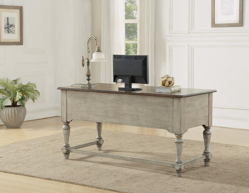 Flexsteel Plymouth Writing Desk in Two-Tone - Furniture City (CA)l