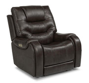 Flexsteel Sinclair Power Recliner with Power Headrest and Lumbar - Furniture City (CA)l