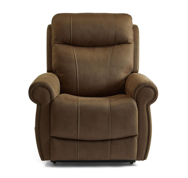 Flexsteel Stewart Power Lift Recliner with Power Headrest and Lumbar - Furniture City (CA)l