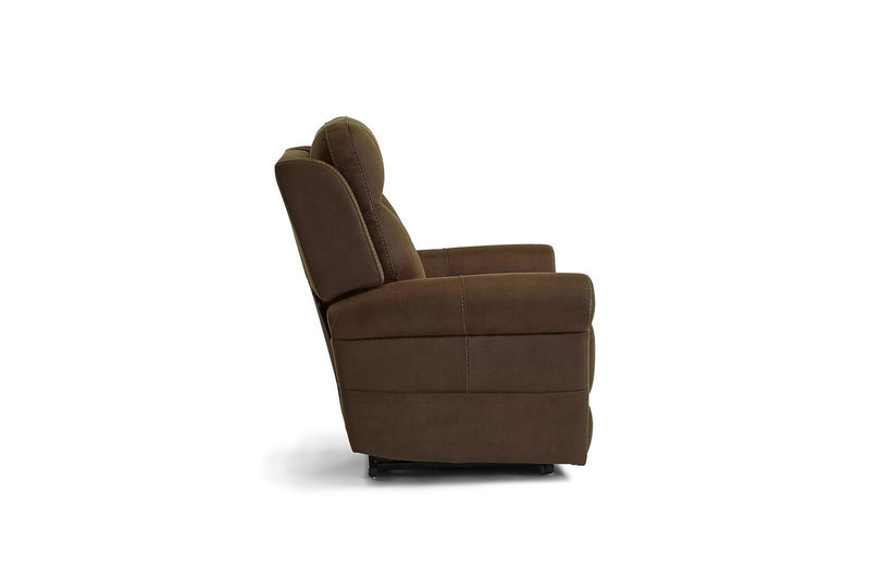 Flexsteel Stewart Power Lift Recliner with Power Headrest and Lumbar - Furniture City (CA)l