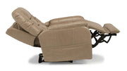 Flexsteel Theo Power Recliner with Power Headrest and Lumbar - Furniture City (CA)l