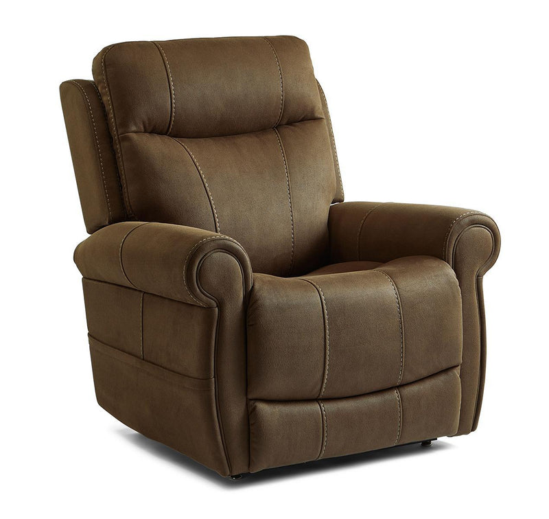 Flexsteel Stewart Power Lift Recliner with Power Headrest and Lumbar - Furniture City (CA)l