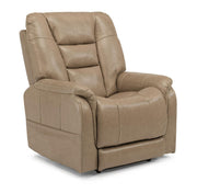 Flexsteel Theo Power Recliner with Power Headrest and Lumbar - Furniture City (CA)l