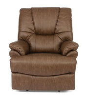 Flexsteel Willis Power Recliner with Power Headrest and Lumbar - Furniture City (CA)l