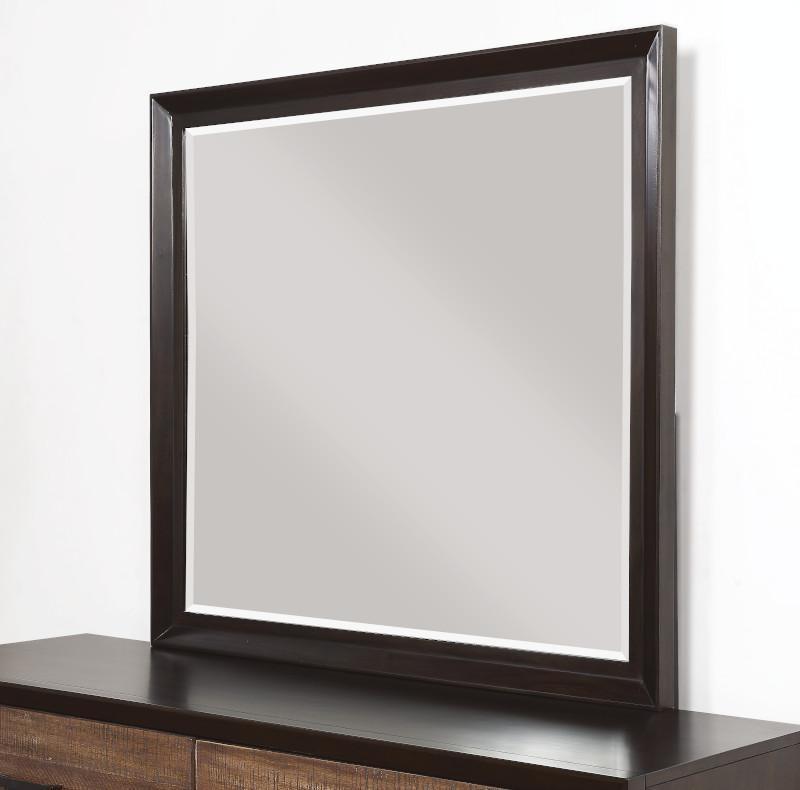 Flexsteel Wynwood Alpine Mirror in Walnut - Furniture City (CA)l
