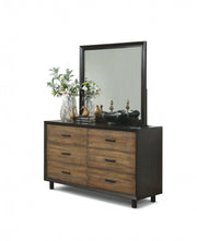 Flexsteel Wynwood Alpine Mirror in Walnut - Furniture City (CA)l