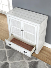 Flexsteel Wynwood Harmony Media Chest in White Wood - Furniture City (CA)l