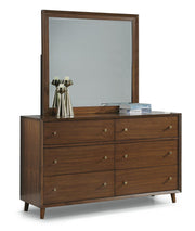 Flexsteel Wynwood Ludwig Mirror in Medium Brown - Furniture City (CA)l